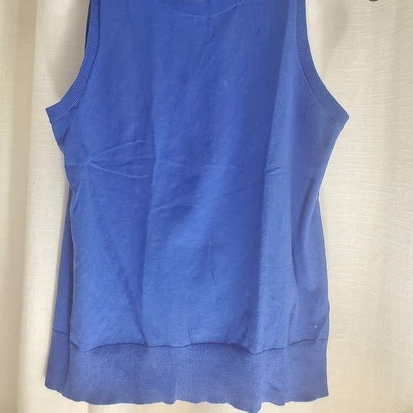 Banana Republic Blue Knit Tank - Picture 3 of 3